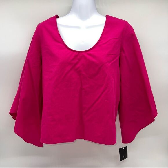Zara Pink Open-Back Blouse - Picture 4 of 12